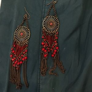 FLOWER DROP EARRING